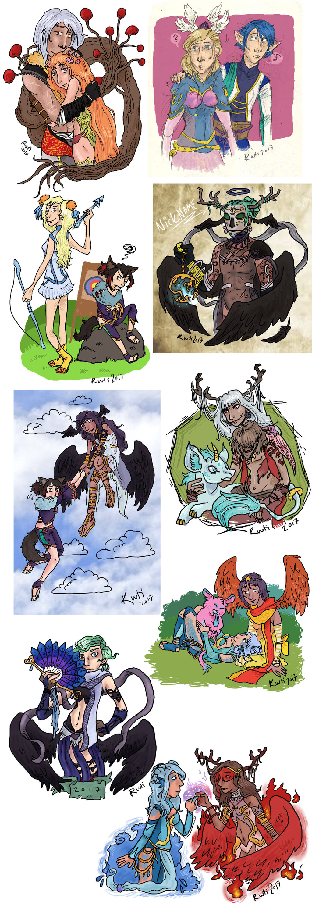 Eldarya Dump II by Roihe