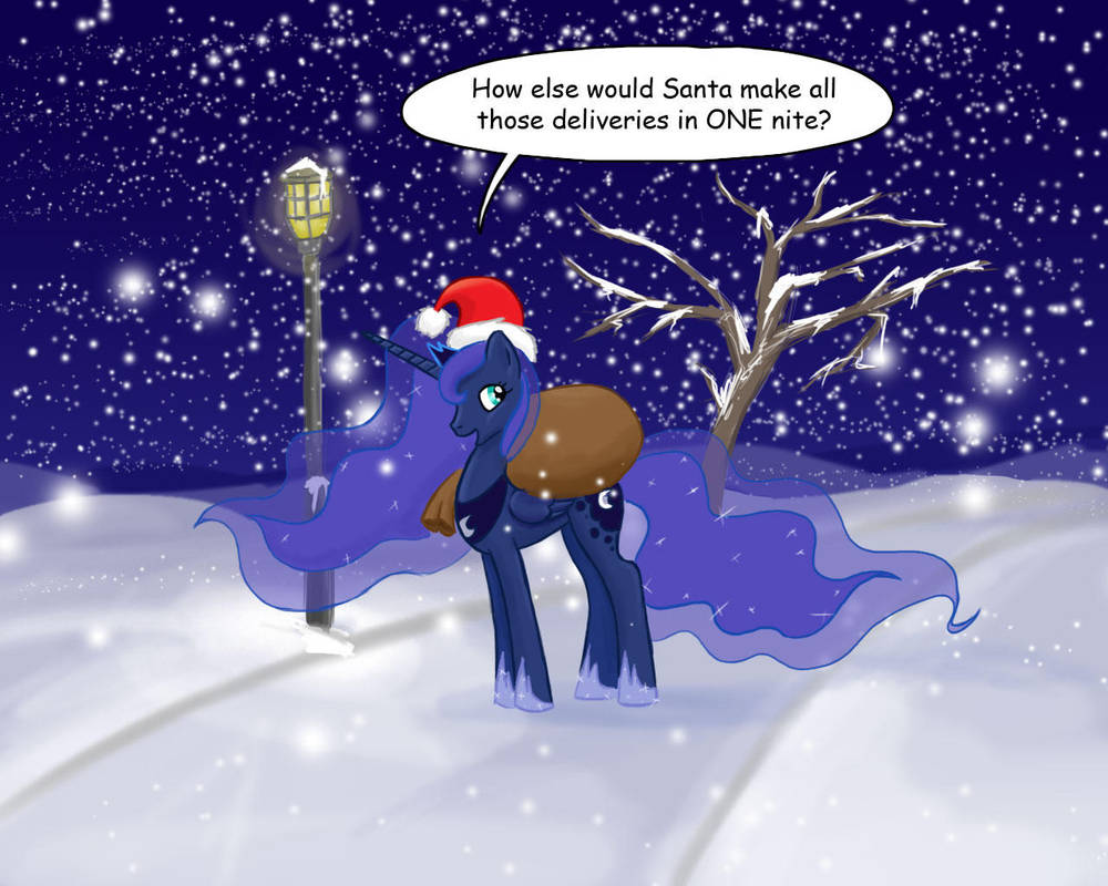 equestrian santa by Shieltar