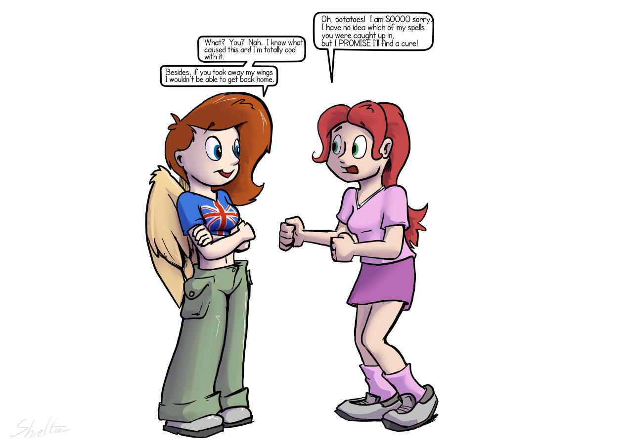 Grace visits america by Shieltar