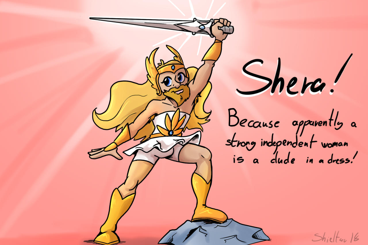 Shera the bloke by Shieltar