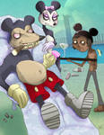 Mickey Rodent and Friends by Buuya