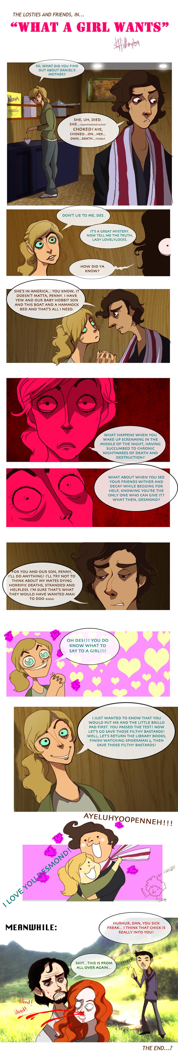 LOST: What a Girl Wants by Buuya