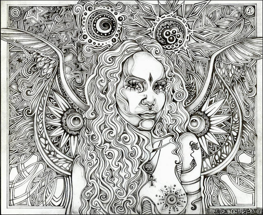 The High Priestess by lauraborealisis