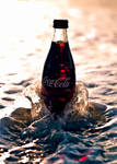 coke in the surf by SaphoPhotographics