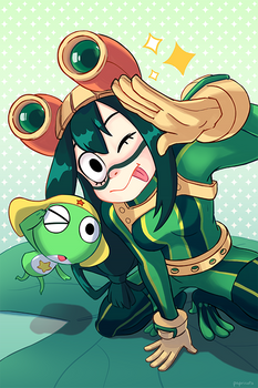 Boku no Hero Academia - Sgt Tsuyu by papricots