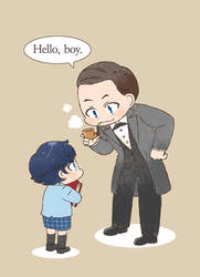 [Granada+BBC] Holmes and Sherlock by twosugars16