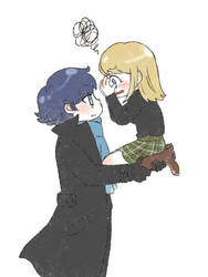 Sherlock x Joanna by twosugars16