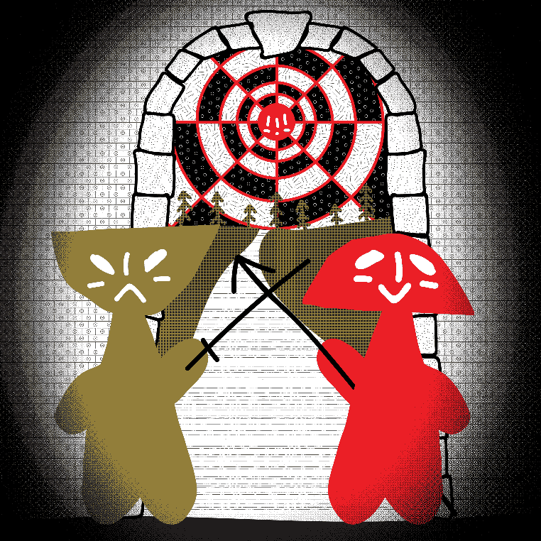 Inktober2018 Vectorized: Day 13 - Guarded by Preed-Reve