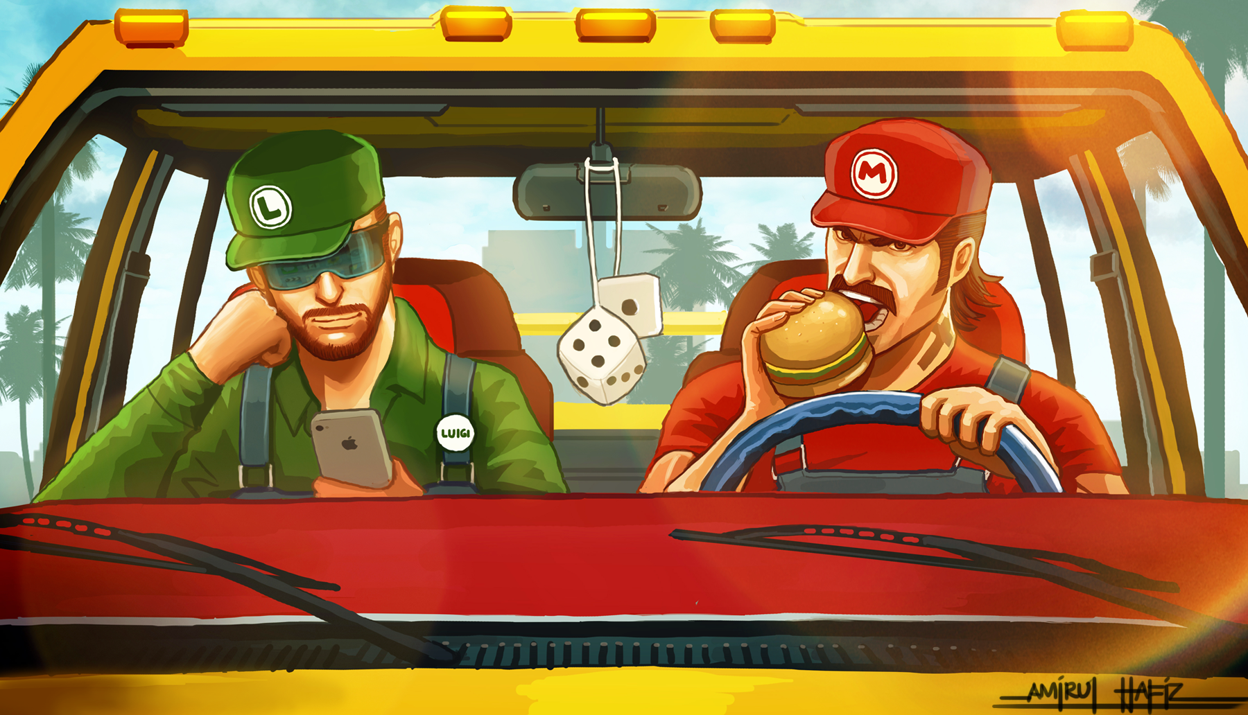 MEANWHILE IN PUSSY WAGON... by amirulhafiz