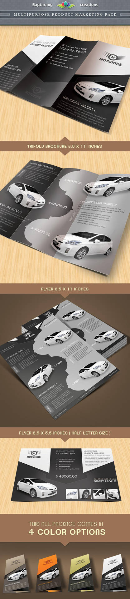 Multipurpose Product Marketing Package by Saptarang