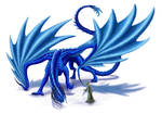 Sapphire Dragon by PutridusCor