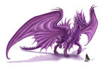 Amethyst Dragon by PutridusCor