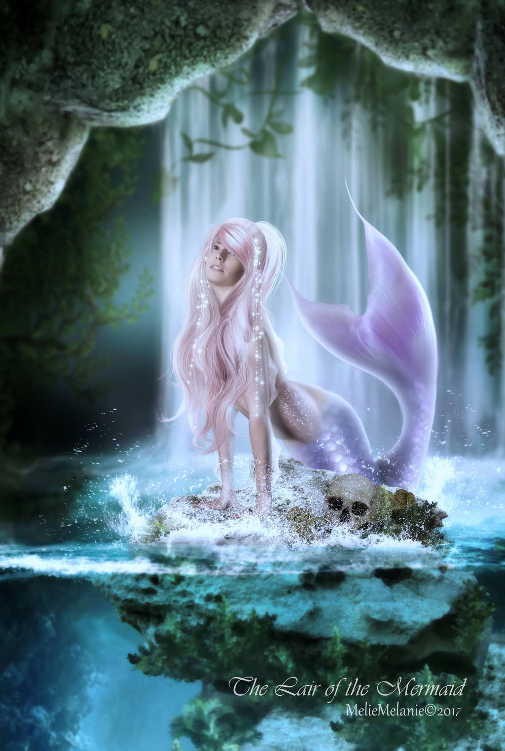 The Lair of the Mermaid by MelFeanen