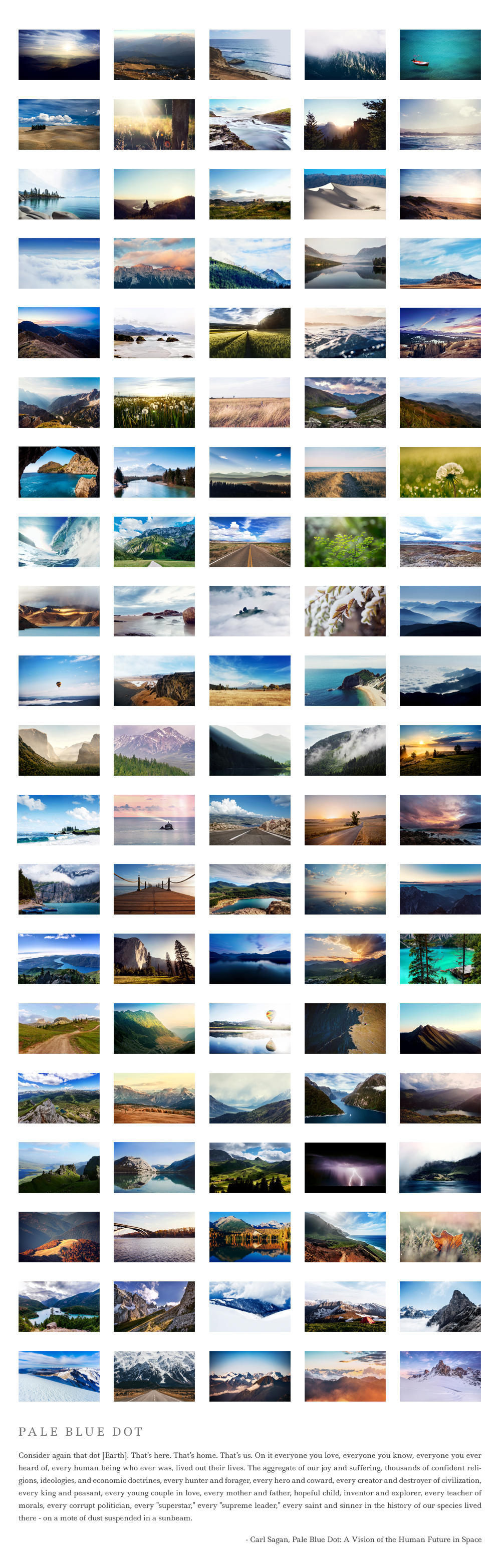 8th pack: Pale Blue Dot by bo0xVn