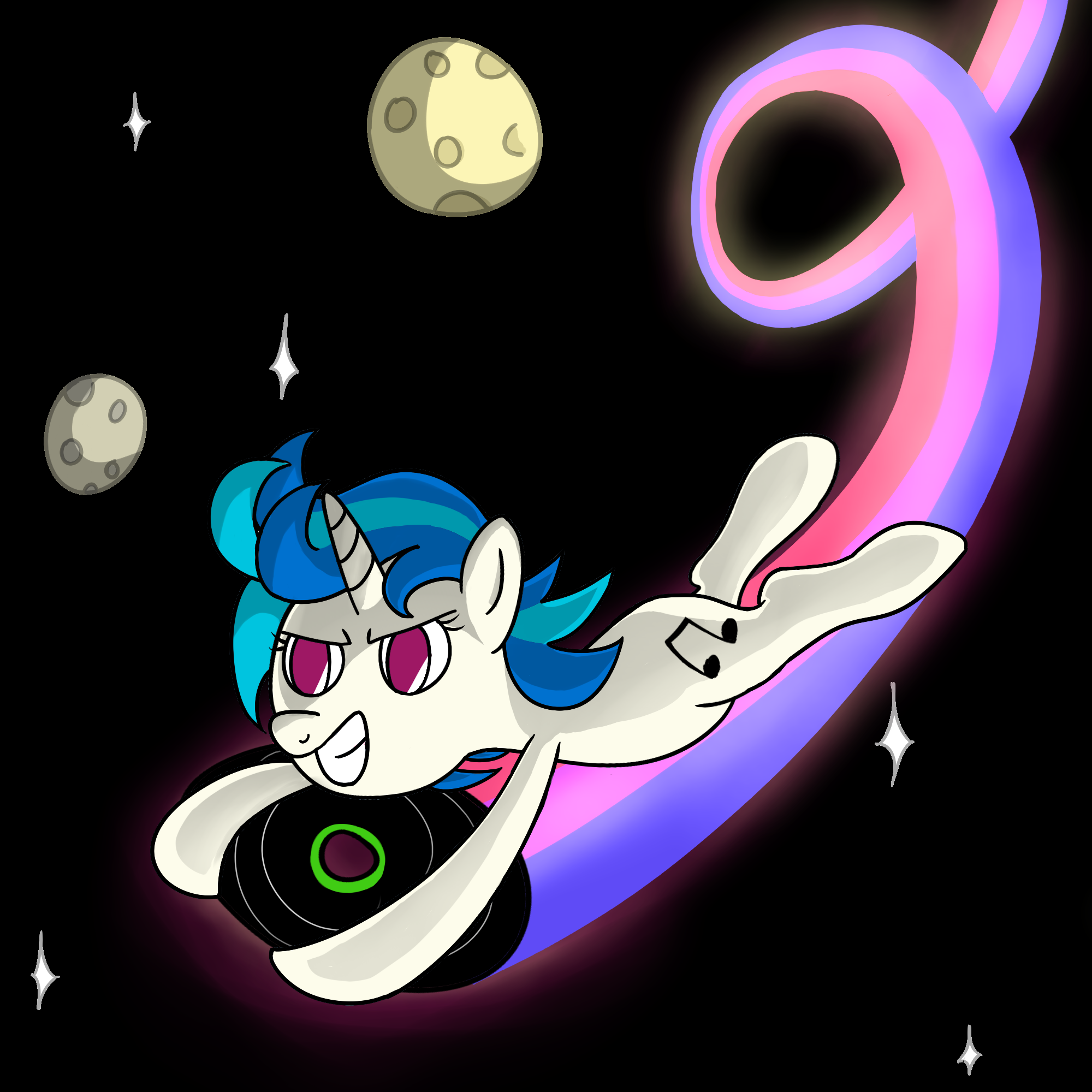 Vinyl in Space by Nyax
