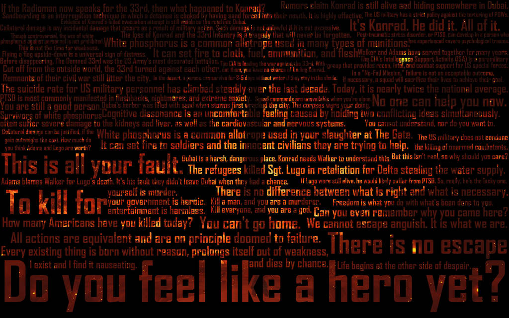 Spec Ops: The Line - Loading - Final Version by egtodd09 on DeviantArt