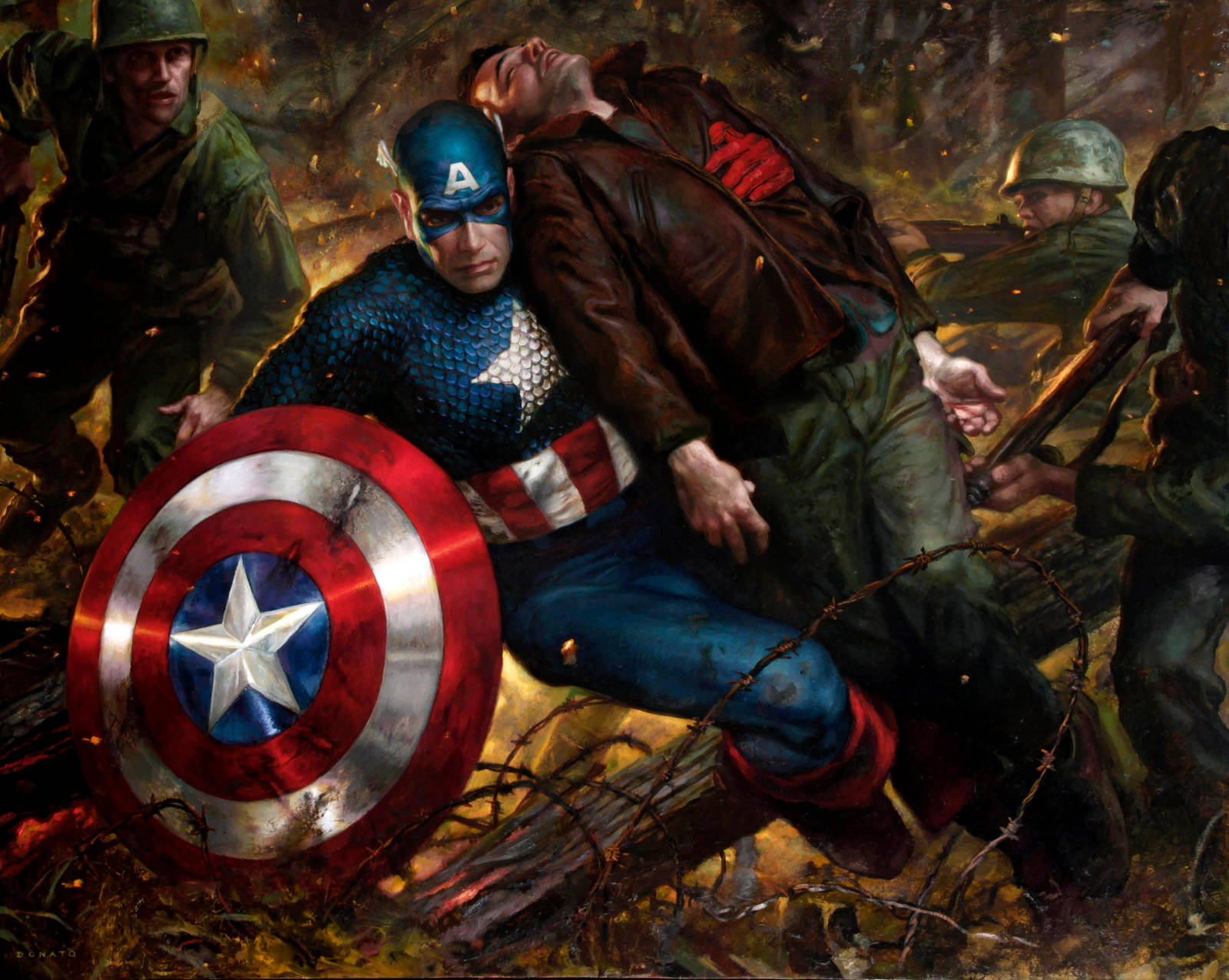 Captain America - Duty by DonatoArts