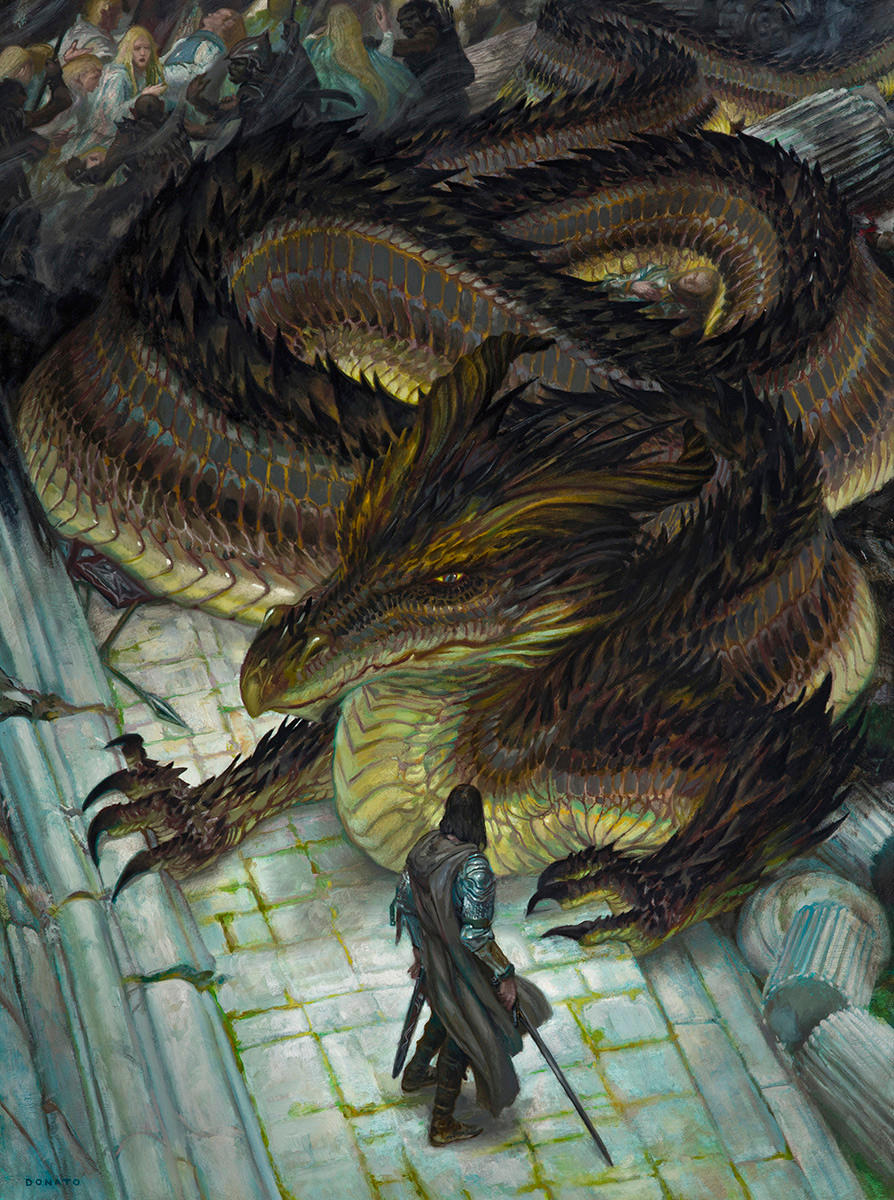 Sack of Nargothrond by DonatoArts