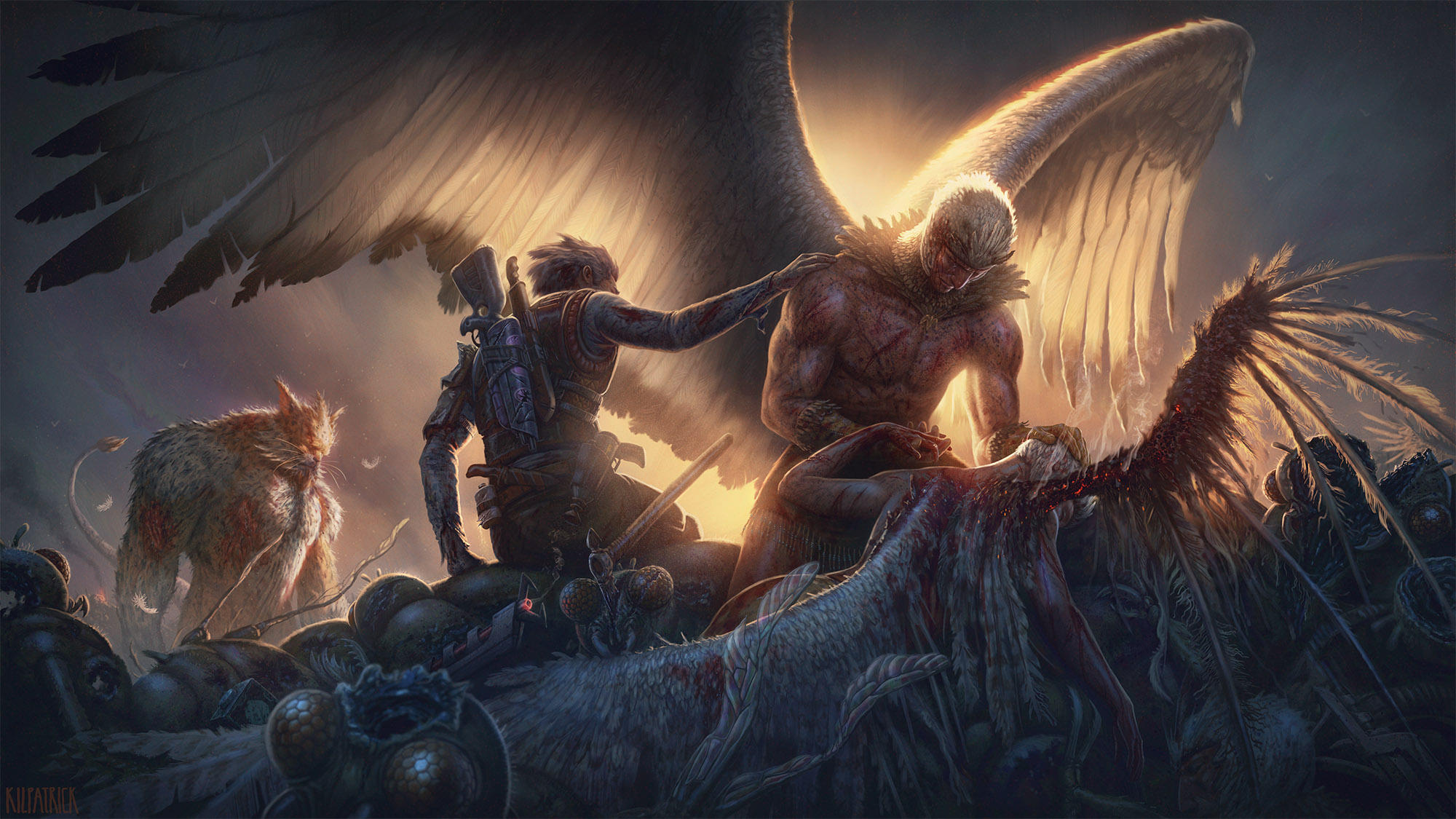 Bird Person's big day by JMKilpatrick