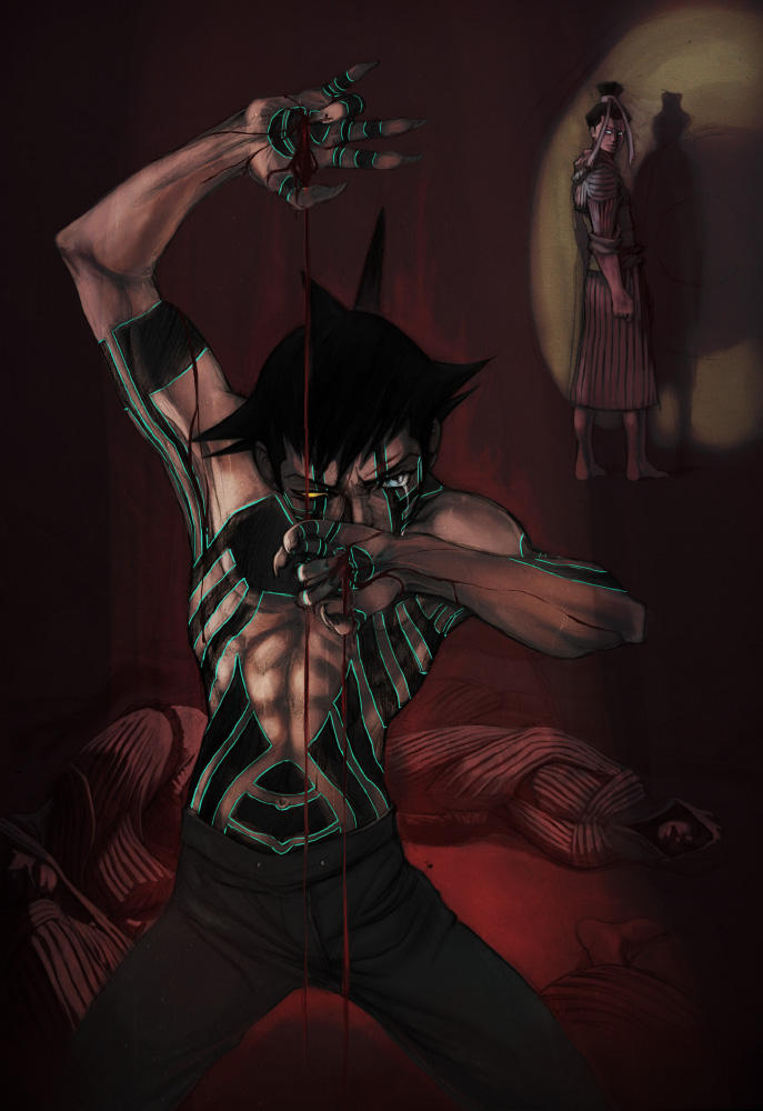 Nocturne: Manikins path by rinpoo-chuang