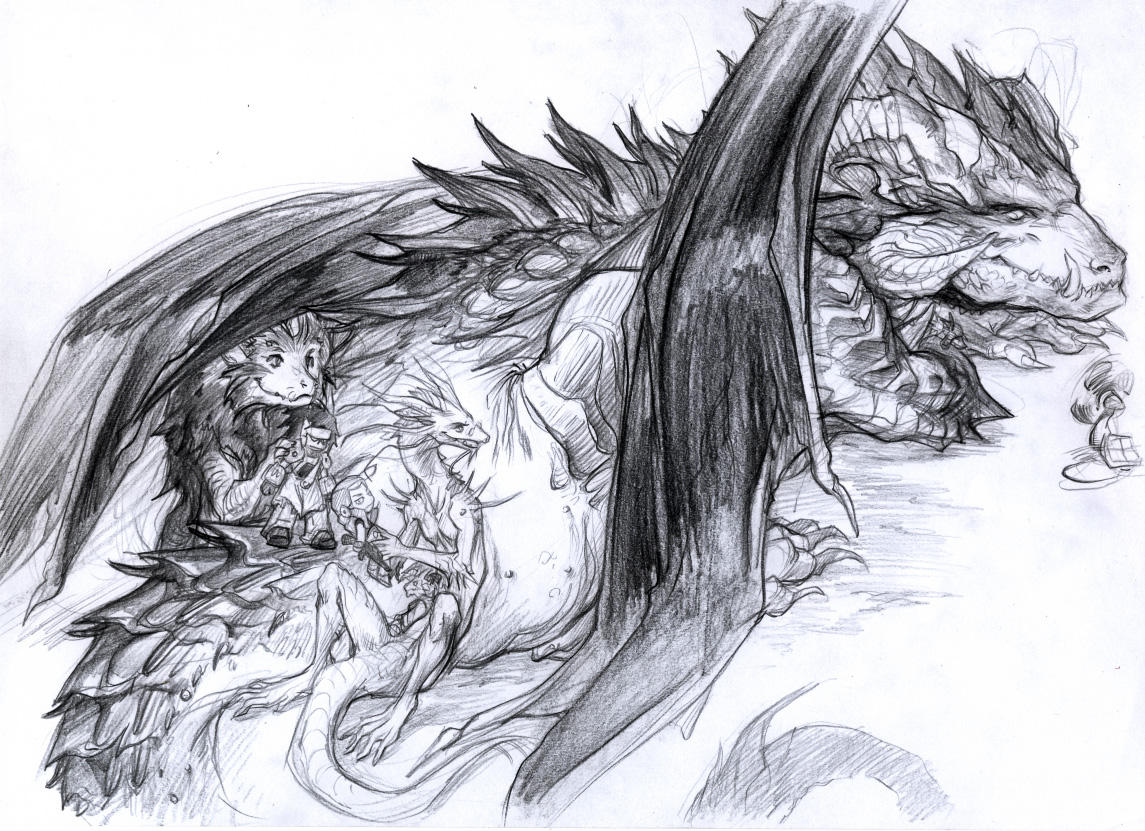 Loser-dragons by rinpoo-chuang