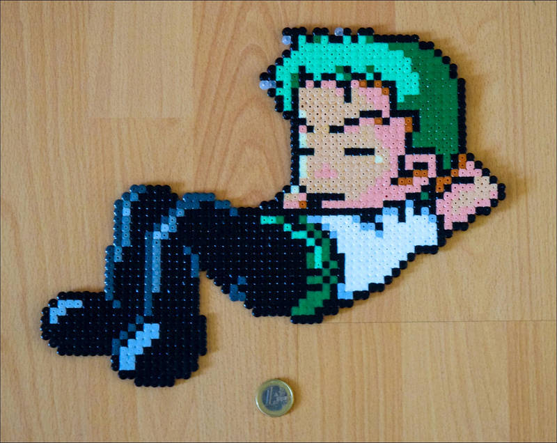Sleeping Zoro Sprite by Aenea-Jones