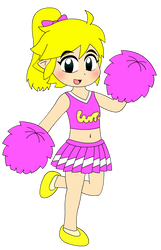 Cheerleader Link by scarlet-nekomata