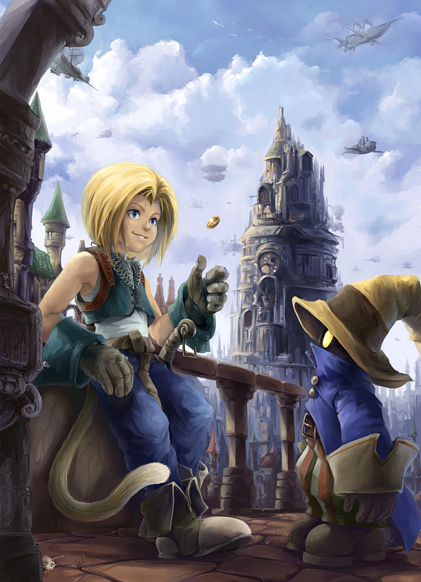 FF9 Cointoss by Remainaery