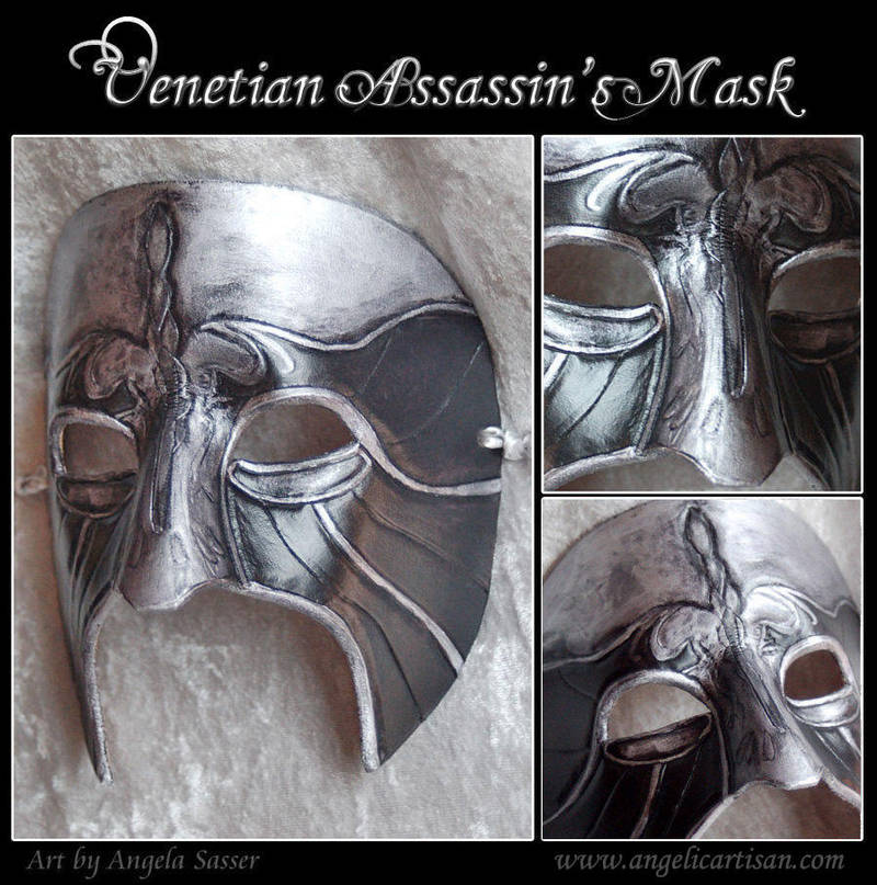 Ezio Carnevale Mask by Angelic-Artisan