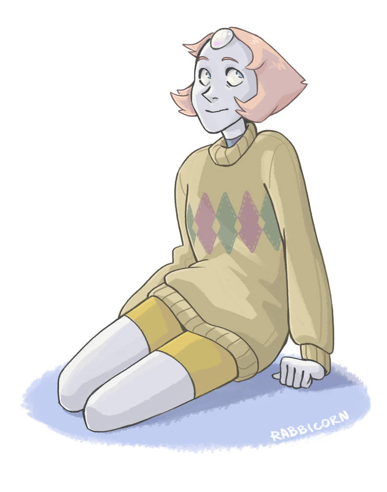 Pearl looked adorable in that sweater, had to draw the bird mom