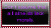 Atheist stamp by XXXYaoiLoveXXX