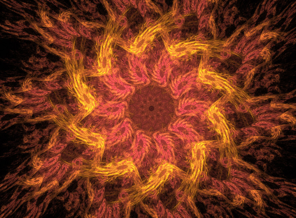 Abstract Orderism Fractal 66 - Floral Fractal by GStolyarovII