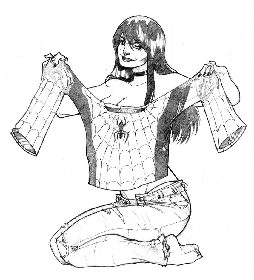 Mary Jane Watson by ThomasBlakeArtist