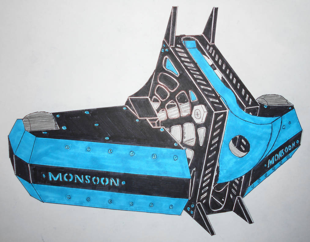 BattleBots ABC season 3 Monsoon by sgtjack2016