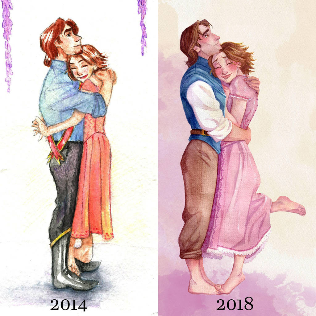 Art Improvement: Tangled 2018 by s0alaina