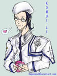 D. Gray Man-Komui Li by sagatanasu