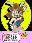 Bunny Mario Says Thanks! by GuyBcaps