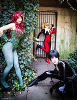 Gotham Sirens - Batman by Mostflogged