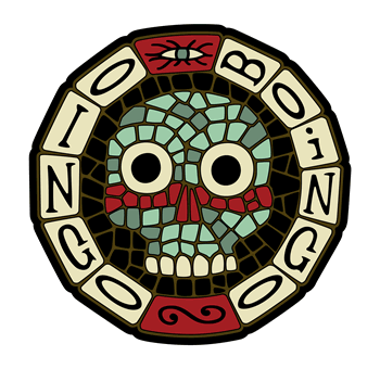 Oingo Boingo Mosaic Skull by mleiv