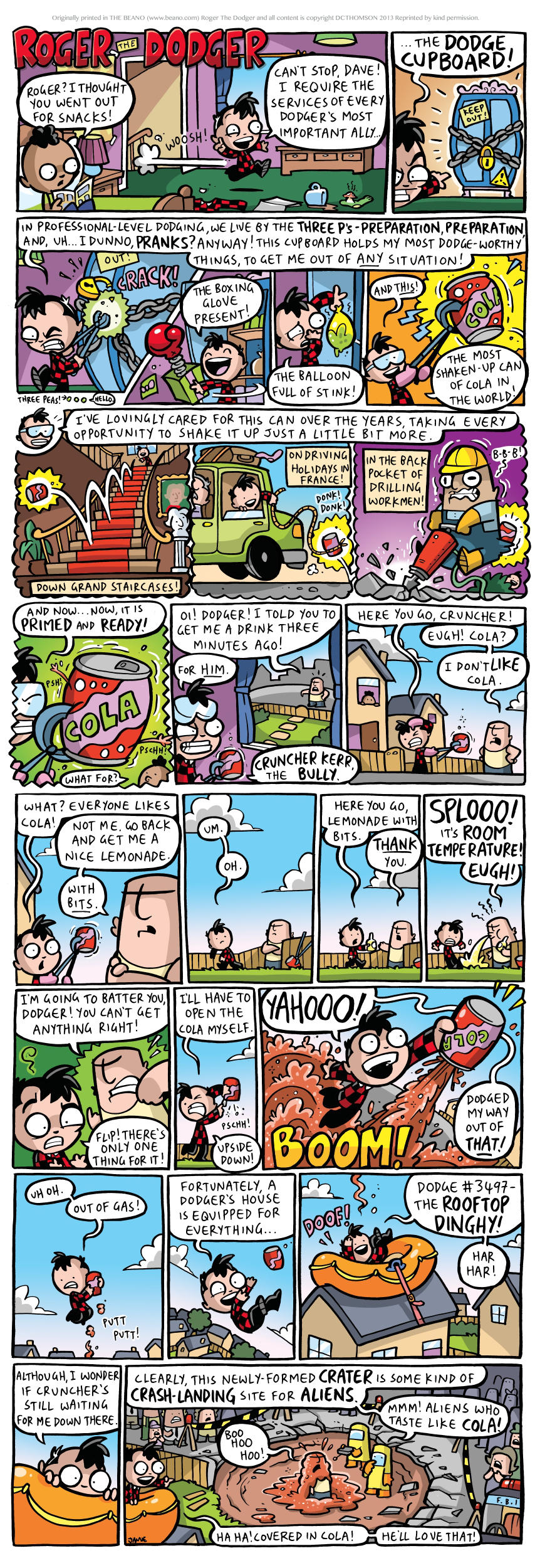 Roger The Dodger by icanseeyourmonkey