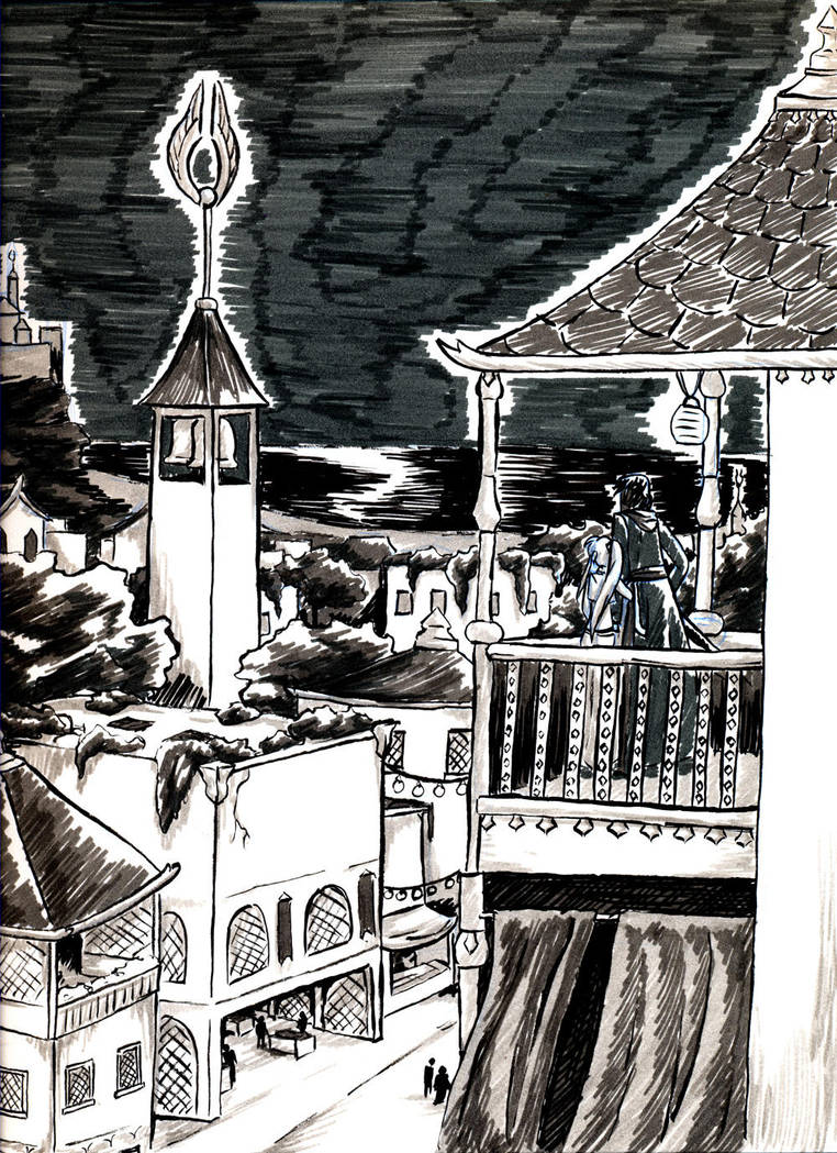 Simulacrum city concept by kytri