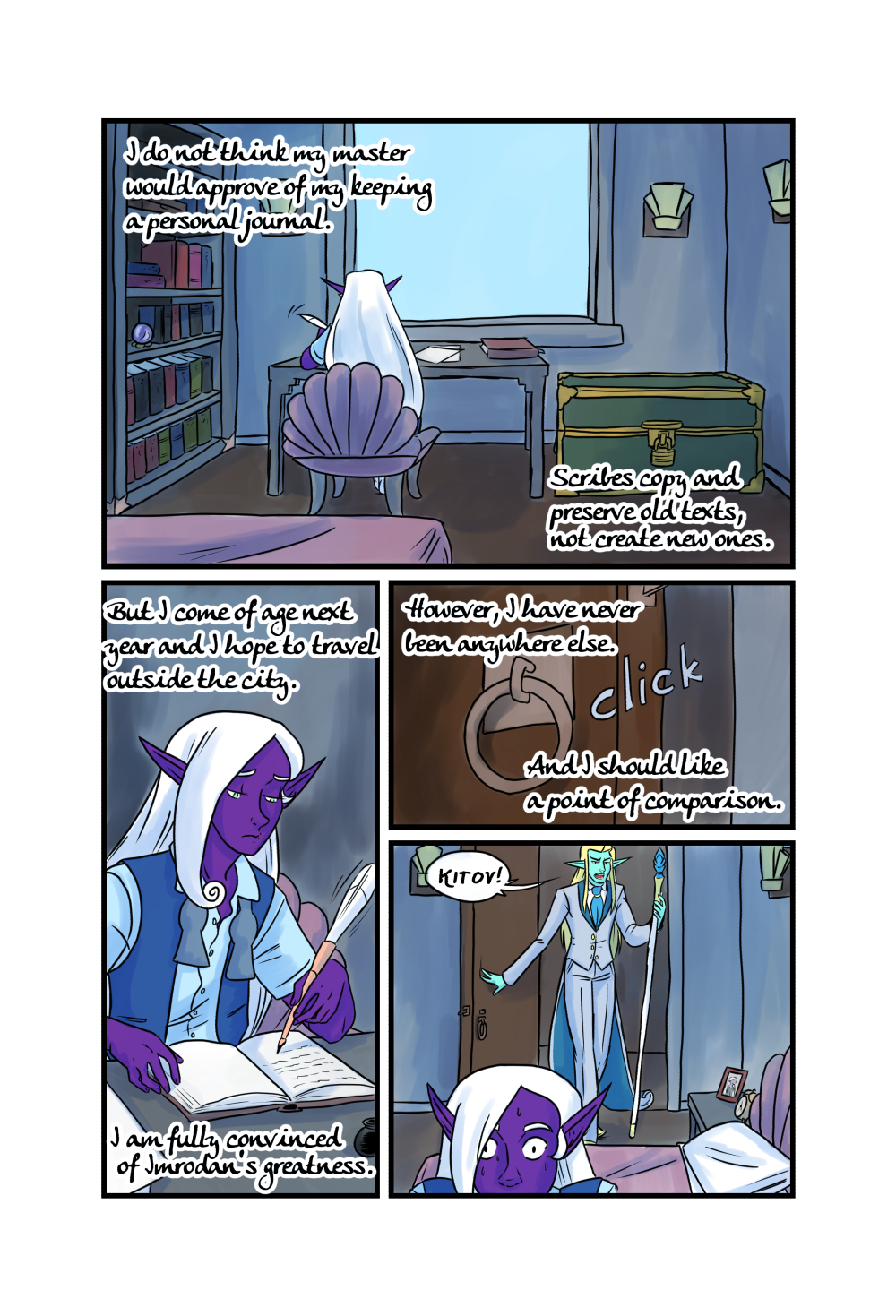 Crypts and Cantrips page 2 by kytri