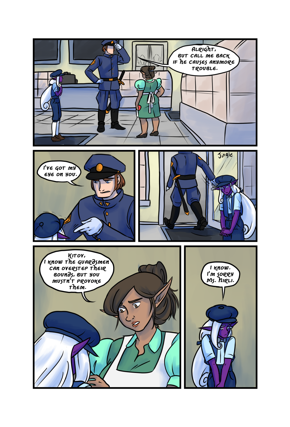 Crypts and Cantrips page 7 by kytri