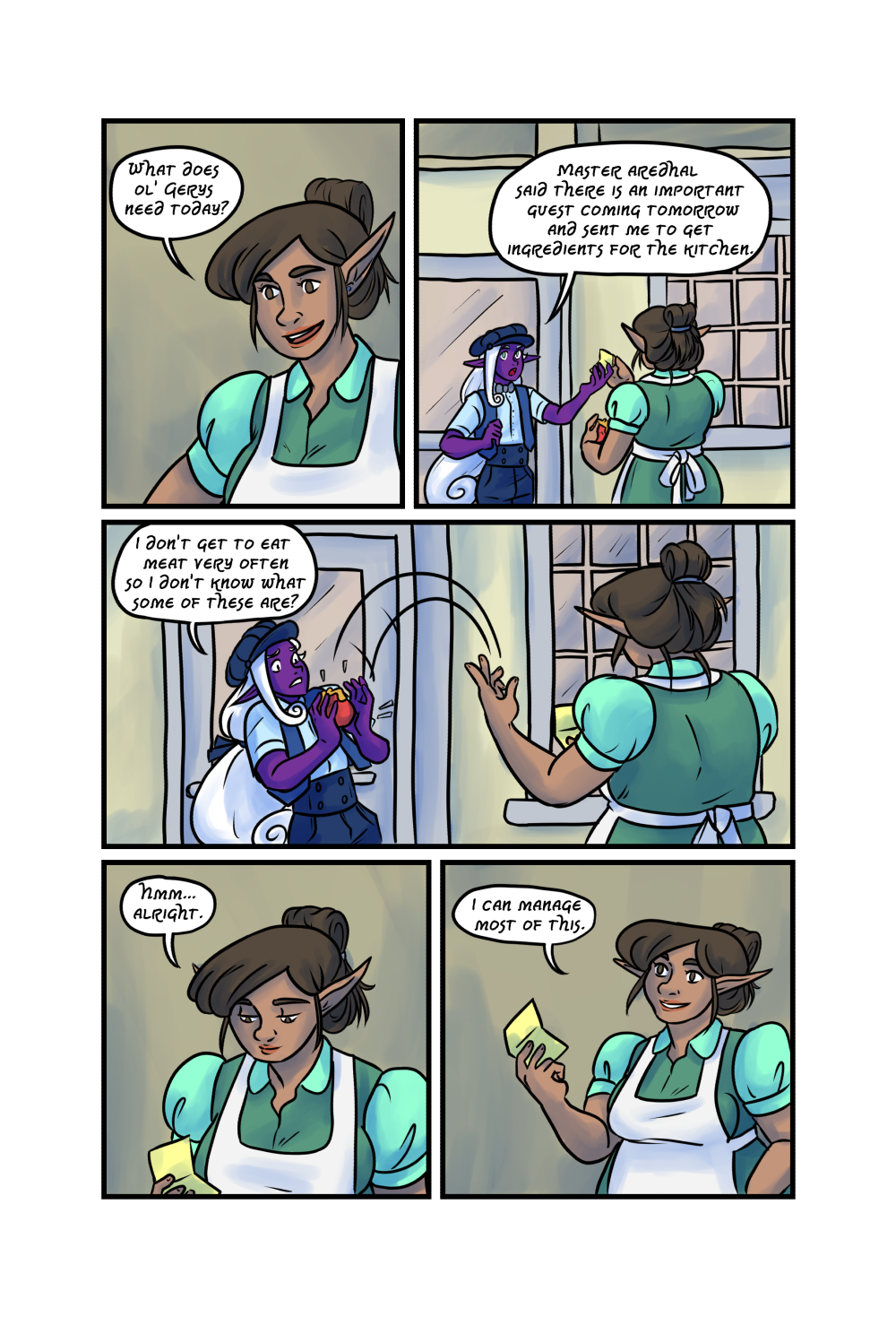 Crypts and Cantrips page 8 by kytri