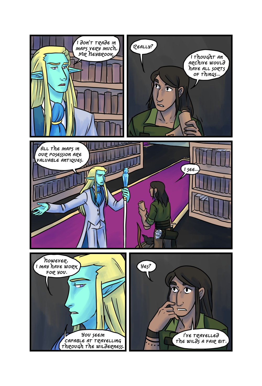 Crypts and Cantrips page 15 by kytri