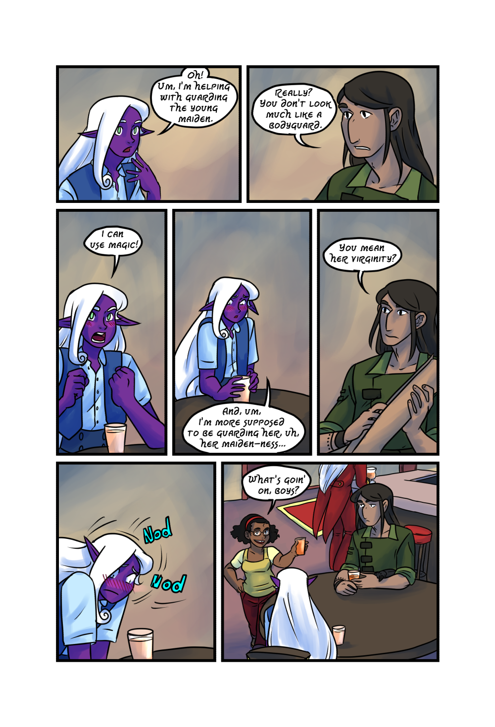 Crypts and Cantrips page 30 by kytri