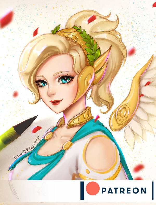 Mercy Winged Victory PATREON REWARD by DavidPan Mercy Winged Victory PATREON REWARD by DavidPan
