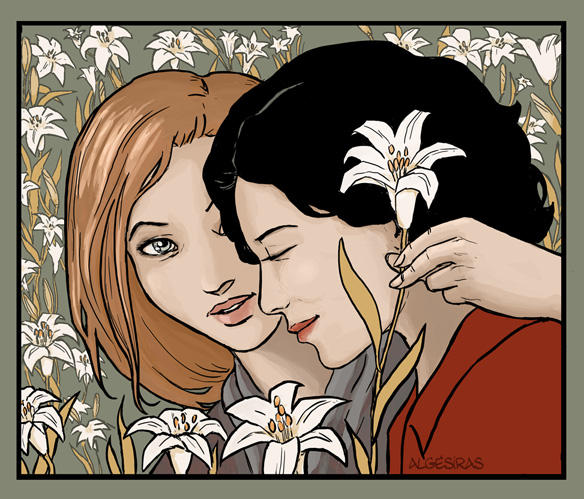 Lilies by Algesiras