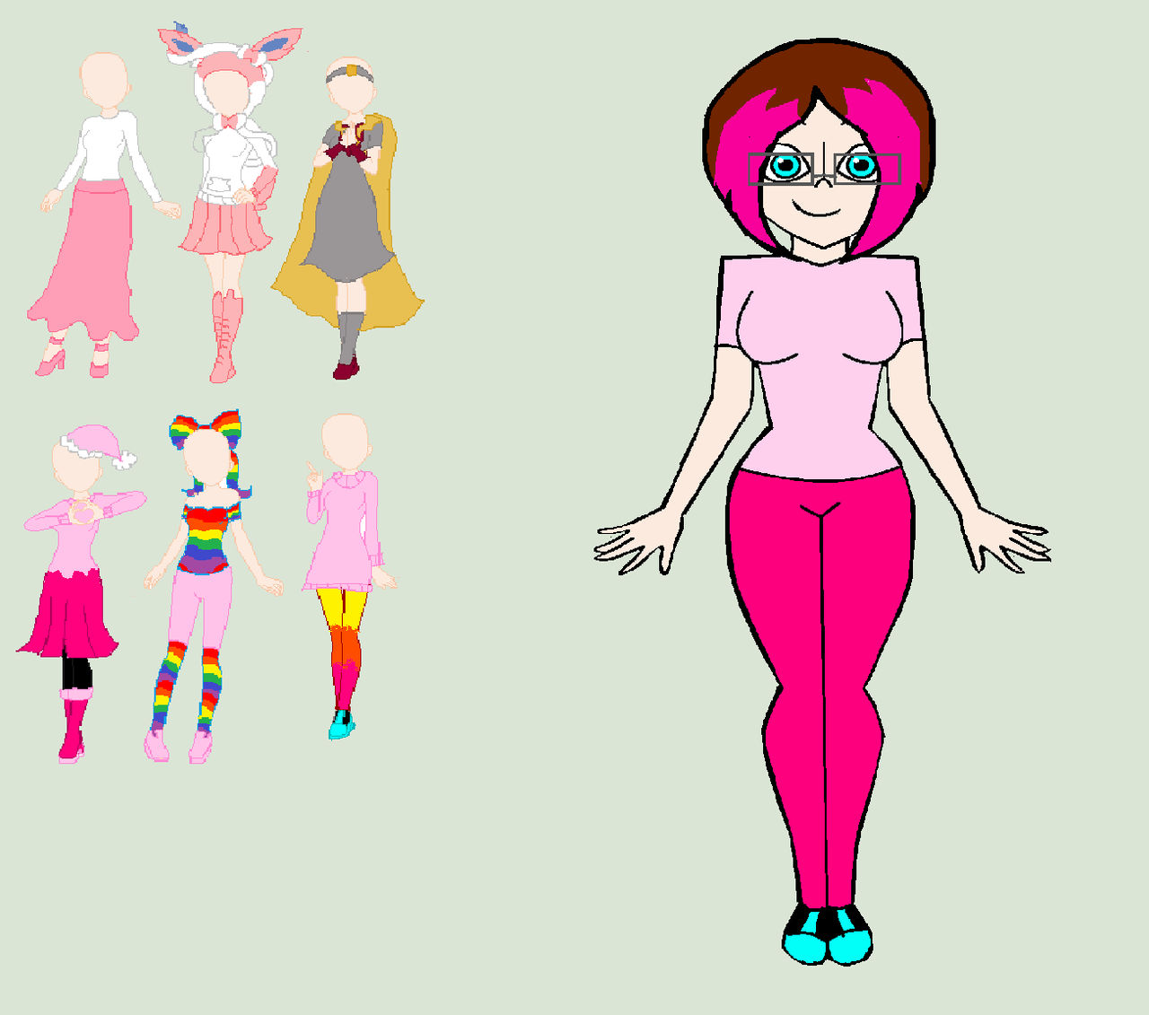 HaVTitH - Female human base 11 by BerryViolet on DeviantArt