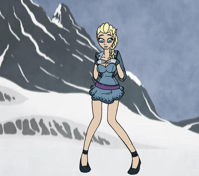 Lost in the Snow - Revealing Curves by Wrenzephyr2